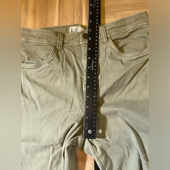 Market and spruce sage green skinny pants - Picture 3 of 7